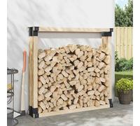 Sophrelle Aide à l'empilement de Bois de Chauffage 4 pièces Anthracite,Combustible et Bois de Chauffage,42030118