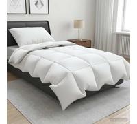 Sophrelle Couette Fulda 140 x 220 cm 4 Saisons 210 GSM Blanc,Dessus-de-lit & couettes,42042768