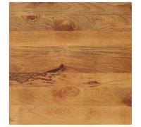 Sophrelle Dessus de Table 80x80x2,5 cm carré Bois Massif de manguier,Plateaux de Table,371610