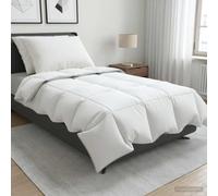 Sophrelle Ensemble de Couette 90% en Duvet d’oie Fulda 3 pc 140 x 220 cm,Dessus-de-lit & couettes,3442331