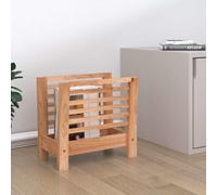 Sophrelle Porte-revues 40x26,5x38,5 cm Bois Massif de Noyer,Porte-revues,350348