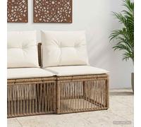 Sophrelle Unité Canapé sans accoudoir Beige polyrotin,Canapés de Jardin,42026715