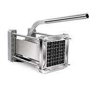 Sopito Coupe Frites Inox, Lames 12x12mm, Argent,Professionnel | Acier inoxydable qualité pro, grande capacité, lame durable, poignée ergonomique, ventouse antidérapante, facile à nettoyer.