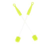 SOPOTUTU 2pièces Brosse De Nettoyage Pour Bouteilles à Col Étroit Brosse à Récurer Pour Tasses Longues Manche Confortable Pour Maison Et Cuisine Lot De Brosses