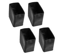 SOPOTUTU 4 Couvre-Pieds D'Échelle Antidérapants Tampons En Caoutchouc Pour Escabeau Protecteurs De Sol Pour Bois Carrelage Et Moquette 4.00 X 3.50 X 2.50 Cm