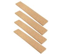 SOPOTUTU Bandes de Liège Auto-adhésives 4 Pièces, Tableau Mémo | Liège, Maintien des Notes, Format Simple et Élégant, pour Bureau et Affichage