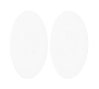 SOPOTUTU Diffuseur de Lumière Rond Anti-éblouissement en Acrylique 27 Cm Diamètre, Épaisseur 1 Mm, Lot de 2 Feuilles pour Abat-jour Led, Panneau Lumineux Flexible pour Éclairage