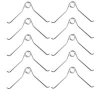 SOPOTUTU Ressorts de remplacement en forme de V, ressorts de ciseaux de tondeuse, Acier Inoxydable, 10pcs, pour cisailles à moutons, jardinage