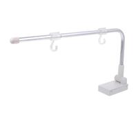 SOPOTUTU Support magnétique en forme de L en alliage d'aluminium avec base magnétique, support élégant pour affiches dans centre commercial
