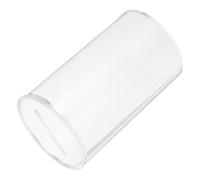 SOPOTUTU Transparent Bank for Cash and Acrylic Money Saving Box for Tips and Change Elegant Design Removable Lid