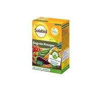 SOLABIOL Engrais Potager - 1,5Kg - Jusqu'à 30m² - Nutrition Longue Durée - Efficace Pour Tous Les Légumes - Bonifie Le Sol - Utilisable En Agriculture Biologique SOPOTY15