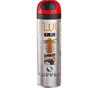 Bombe de peinture - Traceur SOPPEC de chantier fluo tp rouge 9-12 mois 500 ml - 141513o