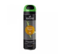 Soppec de 500 ml de peinture de marquage fluorescente temporaire Tempo T.P. - Couleur vert 141618