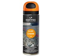 Soppec Traceur de Chantier Fluo S Mark Orange Pack X3