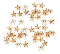 Sorandy 200 Rivets étoiles, Clous Durables de 10 Mm, Parfaits pour la Décoration dans des Sacs et des Chapeaux, en Alliage de Zinc, Disponibles en Argent, or, Noir, Noir Pistolet (Alliage de zinc 2)