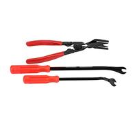 Sorandy 3 Pièces Extracteur de Fixation de Garniture de Porte, Pinces de Panneau de Porte, Pinces à Mâchoires à Ressort avec Mâchoire à Ressort, Idéales pour Retirer Les Clips de Rembourrage du