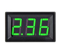Sorandy Ampèremètre Numérique 0-10A avec Affichage Mini Haute stabilité pour Tests électriques Rouge 0,56 Po (#2)