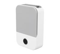 Sorandy Brasseur de Cou Portable pour Bureau et Voyage, 2000mAh (WHITE) | Moteur sans balais silencieux à 3 vitesses, rechargeable par USB, mini ventilateur portable pour la randonnée sportive,