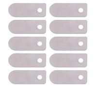 Sorandy Ensemble de Plaque de Soupape, Pièces de Rechange en Aluminium | Paquet de 10 plaques de soupapes durables, conçues pour un fonctionnement silencieux, adaptées aux machines sans ,