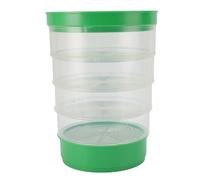 Sorandy Germoir de Culture Empilable, Conception Efficace pour les Germes Cultivés sur Place dans la Cuisine, Matière Plastique, Ensemble de 6 Pièces
