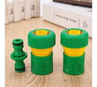 Sorandy Kit de Jonction de Connecteur Rapide pour Tuyau d'eau de 1/2 Pouces, Haute qualité, 3 Pièces, Installation Facile pour Balcon et Jardin