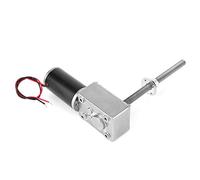Sorandy Moteur à Vis sans Fin, économe en énergie, Arbre à Vis Durable de 8mm pour Fenêtres électriques, 1 Pièce (Rapport de réduction 100)