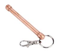 Sorandy Outil Poussoir de Bouton D'ascenseur en Cuivre sans Contact pour la sécurité de la santé Publique, Conception Compacte et Légère, Accessoire Porte-clés, 1 unité