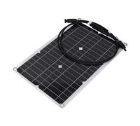 Sorandy Panneau de Charge Solaire Flexible de Rendement élevé de Panneau Solaire Monocristallin de 20W pour la Caméra de sécurité Extérieure Hors Batterie de la Grille 12V