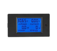 Sorandy PEACEFAIR - Compteur de Tension Numérique, Grand écran LCD, Mesure de Puissance énergétique, pour L'électronique de Bricolage, 8.0-100V (Dérivation 100A)