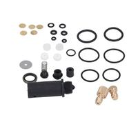 Sorandy Pièces de Compresseur d'air PCP, Kit Haute Pression de Buse de Compresseur d'air avec Valve Respiratoire et Bagues 'étanchéité, Idéal pour les Accessoires de Pompe Haute Pression 30 MPa