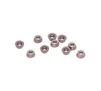 Sorandy Plaquettes en Carbure Rondes pour Tournage Bois CNC, 10 Pièces | Revêtement résistant à l\'abrasion, fraises de tour pour boiseries courbes et finitions lisses
