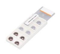 Sorandy Plaquettes en Carbure Rondes pour Tournage Bois CNC, 10 Pièces | Revêtement résistant à l\'abrasion, fraises de tour pour boiseries courbes et finitions lisses