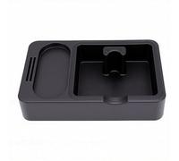 Sorandy Presse à café Tamper Station Knock Box pour Cafés à Domicile | Organisateur détachable, composants en silicone, support de porte-filtre 51 mm 53 mm 58 mm