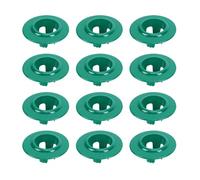 Sorandy Protecteurs de Têtes de Sprinklers, Lot de 12, Protections Vertes | Protections en Forme de Beignet en Plastique, Protection de la Tondeuse et de la Circulation des Pieds, Ajustement Réglable