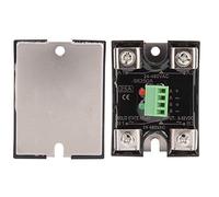 Sorandy Relais à Semi-conducteur Double AC DC Contrôle 10A 25A | Contacts en laiton, Coque ignifuge, Dissipateur thermique durable, Résistant à l\'humidité, Opération simple