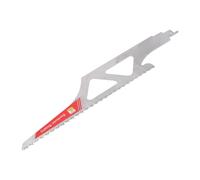 Sorandy Scie Sabre Lame pour Coupe de Bois, 302 Mm, 6 TPI | Dents en carbure, conception de dents variables, acier inoxydable, lame d\'élagage pour bûches et tuyaux en PVC