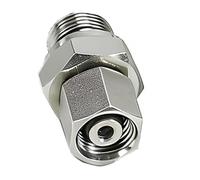 Sorandy Soupape Hydraulique, Compatible avec les Excavatrices de 0,8 à 2 | Contrôle de débit, acier allié, port 3/8 pouce, filetage M14 L08, vanne de vitesse de cylindre série STB