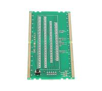 Sorandy Testeur de Fente Mémoire RAM DDR5, Carte Portable avec Lumières LED pour Outil de Maintenance et de Diagnostic de la Carte Mère PC (Green)