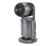 Sorandy Ventilateur de Refroidissement de Bureau, Jet de Brume à Double Entraînement, Lumière de Couleur RVB, Lancement de Fusée simulé, Petit Ventilateur, Autonomie de 12 Heures, Rotation de 5 000