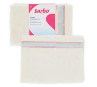 Sorbo Serpillière en Coton - Serpillière absorbante pour des sols Propres et sans Traces, Non pelucheuse et très résistante, Facile à essorer, Convient à la Machine à Laver, 60cm