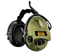 Sordin Pro X Neckband Casques Antibruit Électroniques à Forte Atténuation - 76302-X-06-G-S - Protection Auditive - Coussins en Gel - Coques d'oreilles Camouflage - Idéal pour la Chasse ou Le Tir