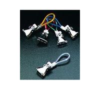 Metaltex Pinces-serviettes crocodile - Lot de 5