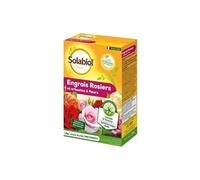SOLABIOL Engrais rosiers & arbustes à fleurs - 1,5kg - Jusqu'à 60 pieds - Améliore la floraison - Nutrition longue durée