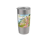 Sorrente Italie Gobelet isotherme en acier inoxydable double paroi