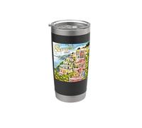 Sorrente Italie Gobelet isotherme en acier inoxydable double paroi