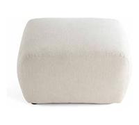 Sorrente - pouf - en tissu texturé - Beige $cou G