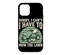 Sorry I Can't I Have to Mow The Lawn Tondeuse autoportée Tondeuse à Gazon Coque pour iPhone 12/12 Pro