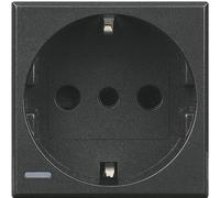 Sortie BTicino P30 2P+T 16A pour Fiches Standard Allemand Et 10A Axolute HS4140