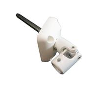 Sortie de caisson - ZURFLUH-FELLER - LG125 - Entrée femelle Ø12 - Sortie 6P7 - Embase plastique blanche