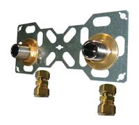 Sortie de cloison fixsystem double per à compression ø16 NOYON & THIEBAULT